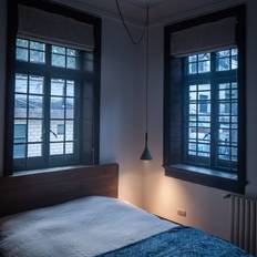 Foscarini Hængelampe Aplomb Mini, dæmpbar, Brun/rust, Køkken, Beton, Design
