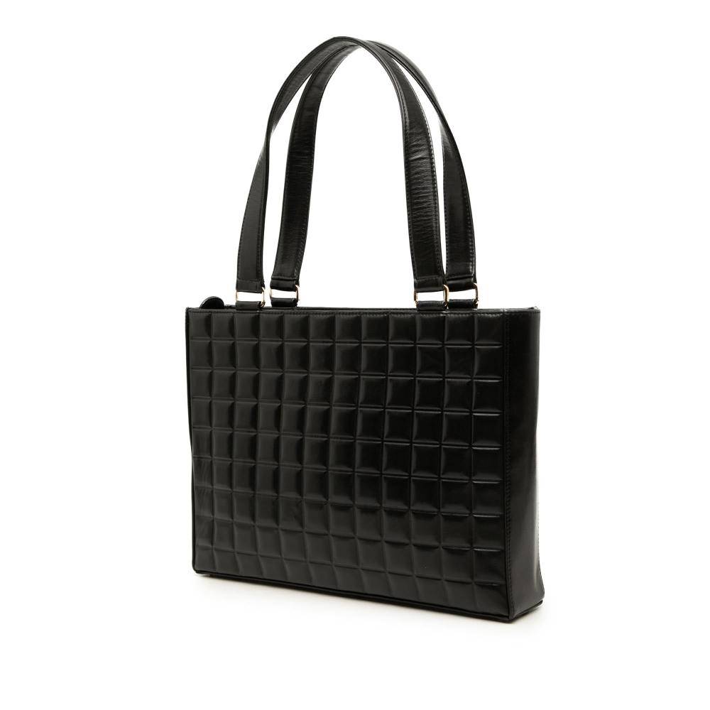 Chanel Vintage Chanel Chocolate Bar L 24cm x W 32cm x D 6cm - Skuldertasker hos Magasin