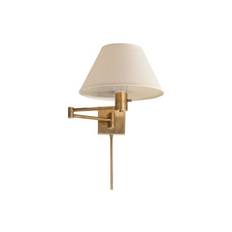Classic vägglampa mässing - Guld / Brun