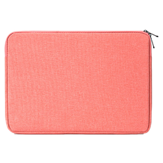 Nylon sleeve 14" & 15" til bærbar - Pink