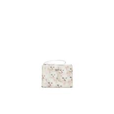 Diesel - Pochette en PU brillant imprimé - Petits Portefeuilles - Femme - Blanc