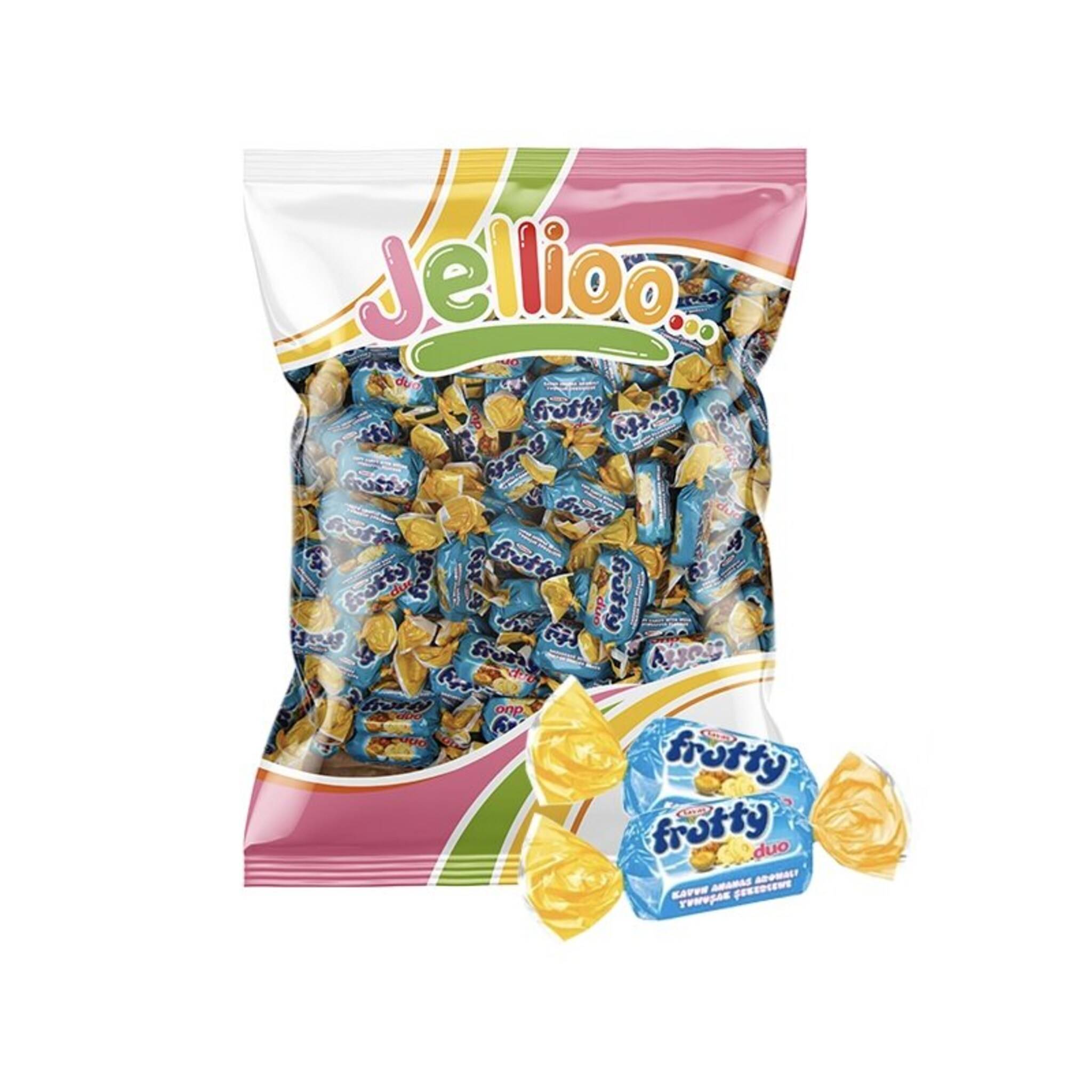 Frutty Duo Twist Melon/Ananas 1 kg