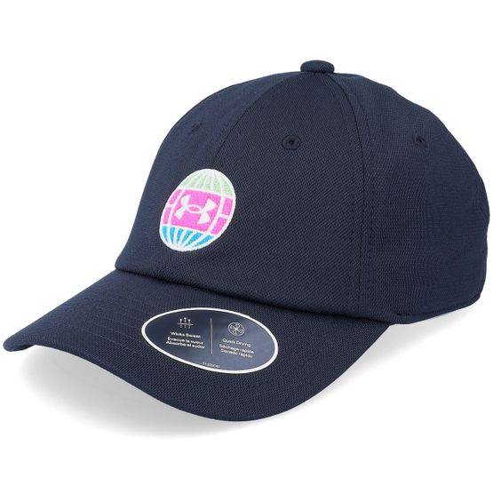 Under Armour - Svart unconstructed Keps - Kids Blitzing Hat Black Dad Cap @ Hatstore