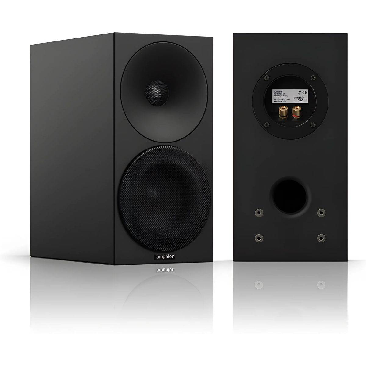 Amphion Helium 510 svart (paket med 2)