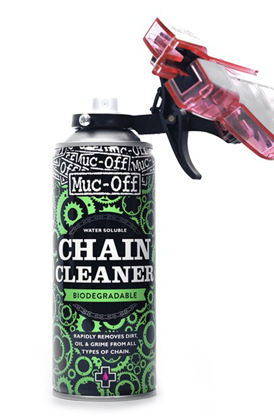 MUC-OFF chain cleaner med kæde renser.