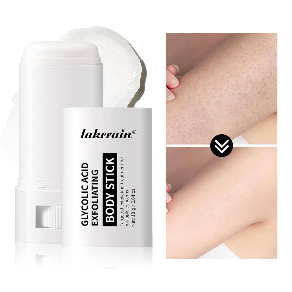 Kropp Effektiv Exfolierande Pinne Glykolsyra Exfolierande Djup Exfoliering Närande Fukt Djup Återfuktning Hudvård gray