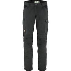 Fjällräven Men's Kaipak Trousers Dark Grey-Black, 46 Long