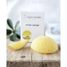 Organic Konjac Svamp - Lemon (Mod pigmentforandringer)