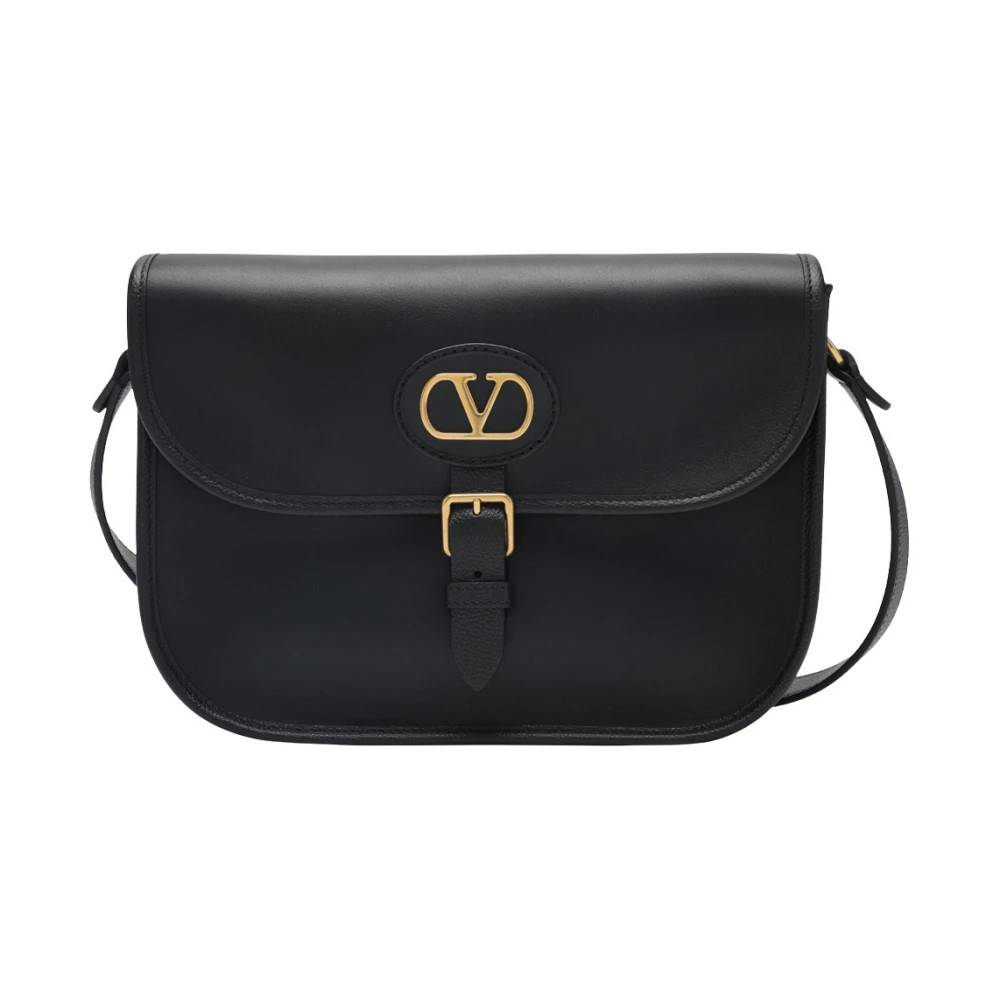 Valentino Garavani VLogo Signature Crossbody Taske - Tasker - Herre - Sort - ONE SIZE - Uld