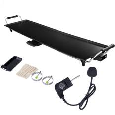 Elektrisk inomhusgrill – 1800W, justerbar temperatur, non-stick yta