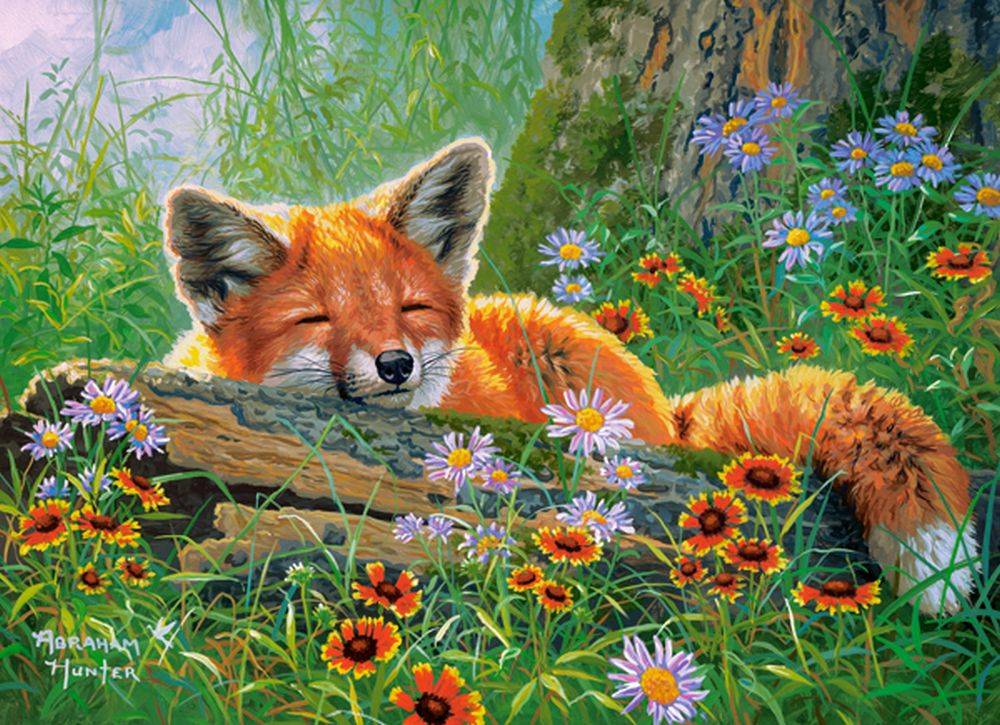 KIDEK pussel - Foxy Dreams, 100-bitar Default Title