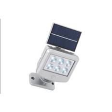 Briloner LED-udendørslampe med solcelle krom