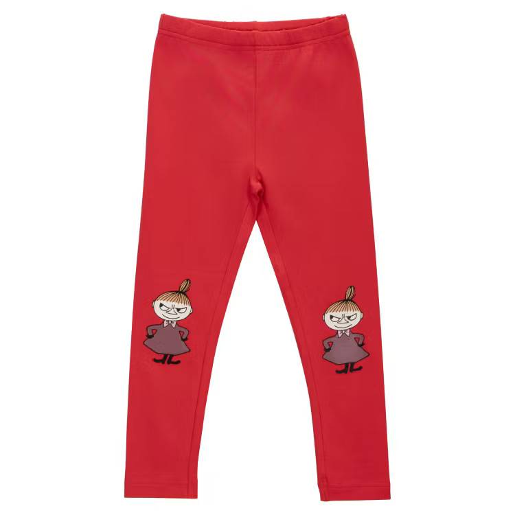 Mumin Munter My leggings röd: 92