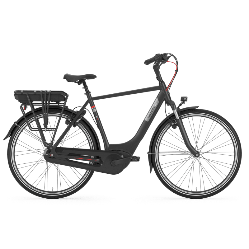 Gazelle Paris C7+ HMB Farve - Sort , Stelstørrelse - 53cm (21")