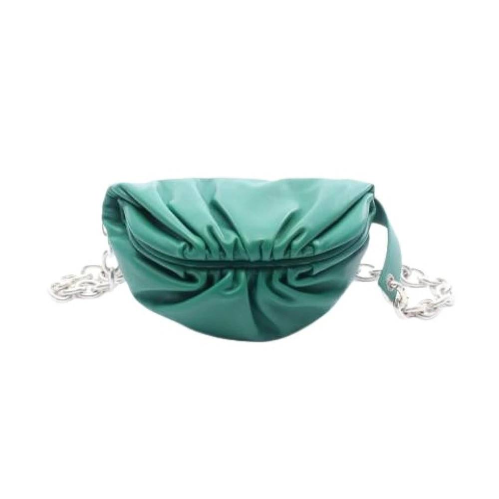 Bottega Veneta Vintage Pre-owned Læder Crossbody Taske - Vintage - Dame - Grøn - ONE SIZE - Læder