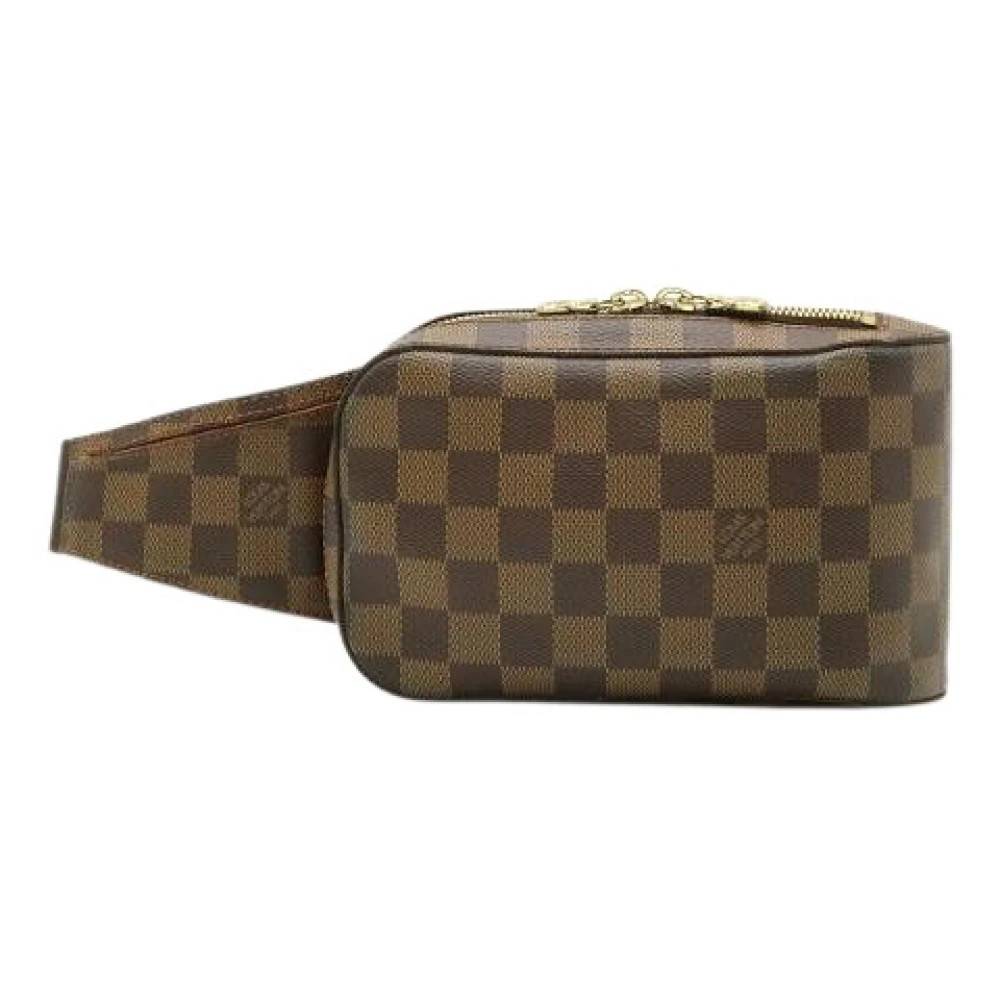 Louis Vuitton Vintage Pre-owned Damier Geronimos Bumbag - Vintage - Dame - Brun - ONE SIZE - Uld