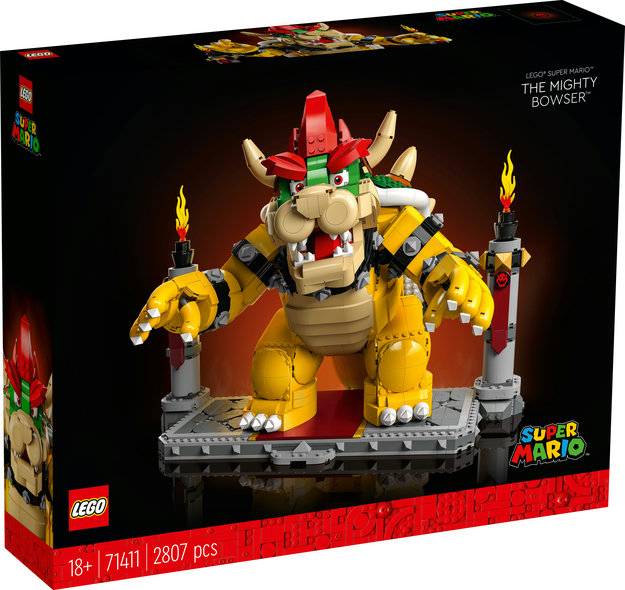 LEGO® Super Mario 71411 Den mäktiga Bowser