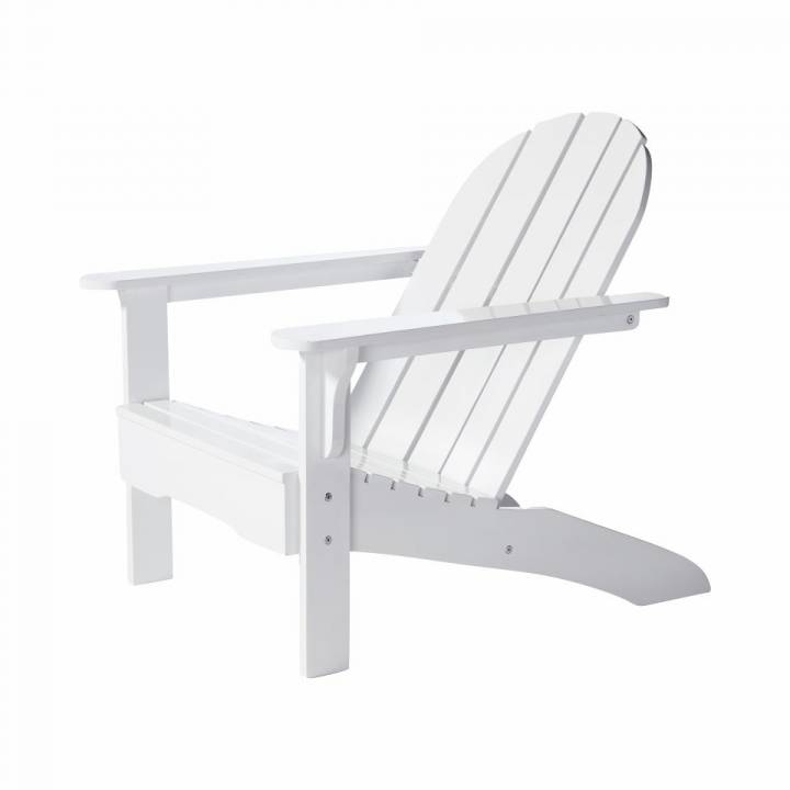 Adirondack Däckstol - Vit