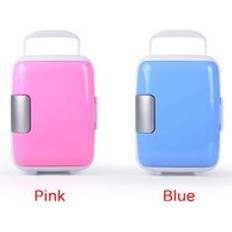 Bil elektrisk kylskåp 4l bil hem dual use mini kylmaskin usb frys billigt pris säkert material bärbart kylskåp