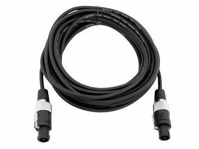 Prof. højttalerkabel - 2 x 2P SPEAKON han 2x1,5mm² (10m)
