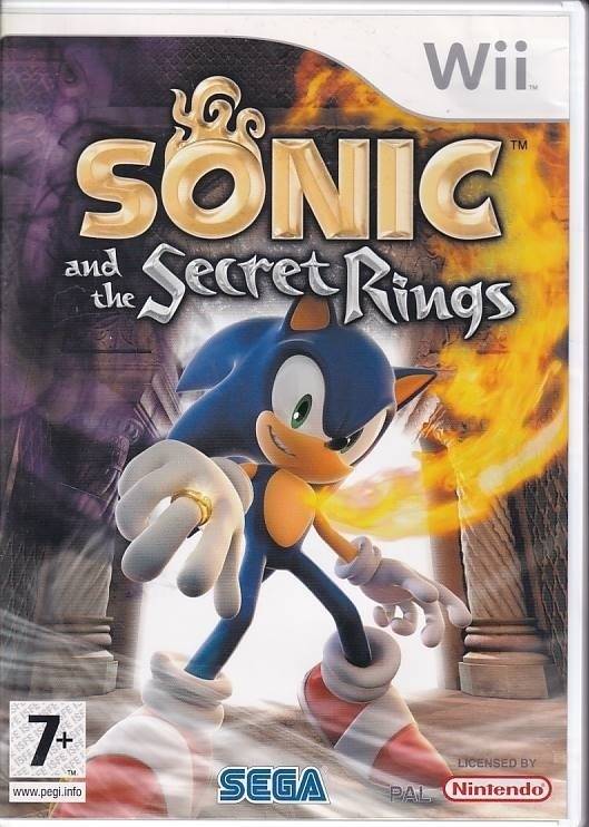 Sonic and the Secret Rings - Wii (B Grade) (Genbrug)