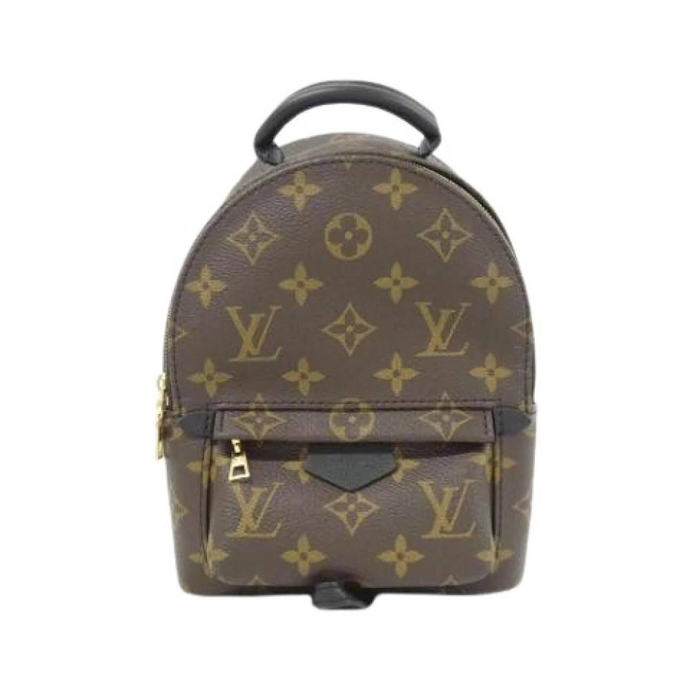 Louis Vuitton Vintage Pre-owned Monogram Rygsæk - Vintage - Dame - Brun - ONE SIZE - Uld