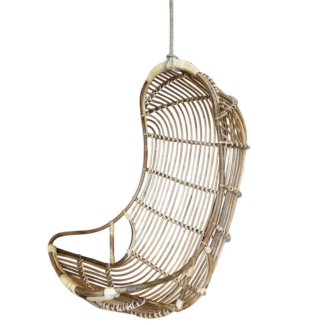 Rattan hængestol