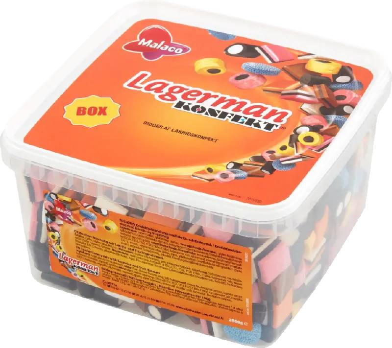 Malaco Lagerman Konfekt 2 kg