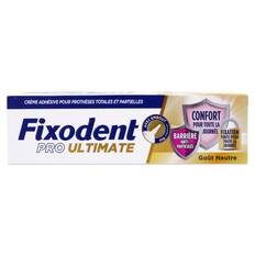 Fixodent Pro Ultimate klæbende creme til total- og delproteser Neutral smag 40ml