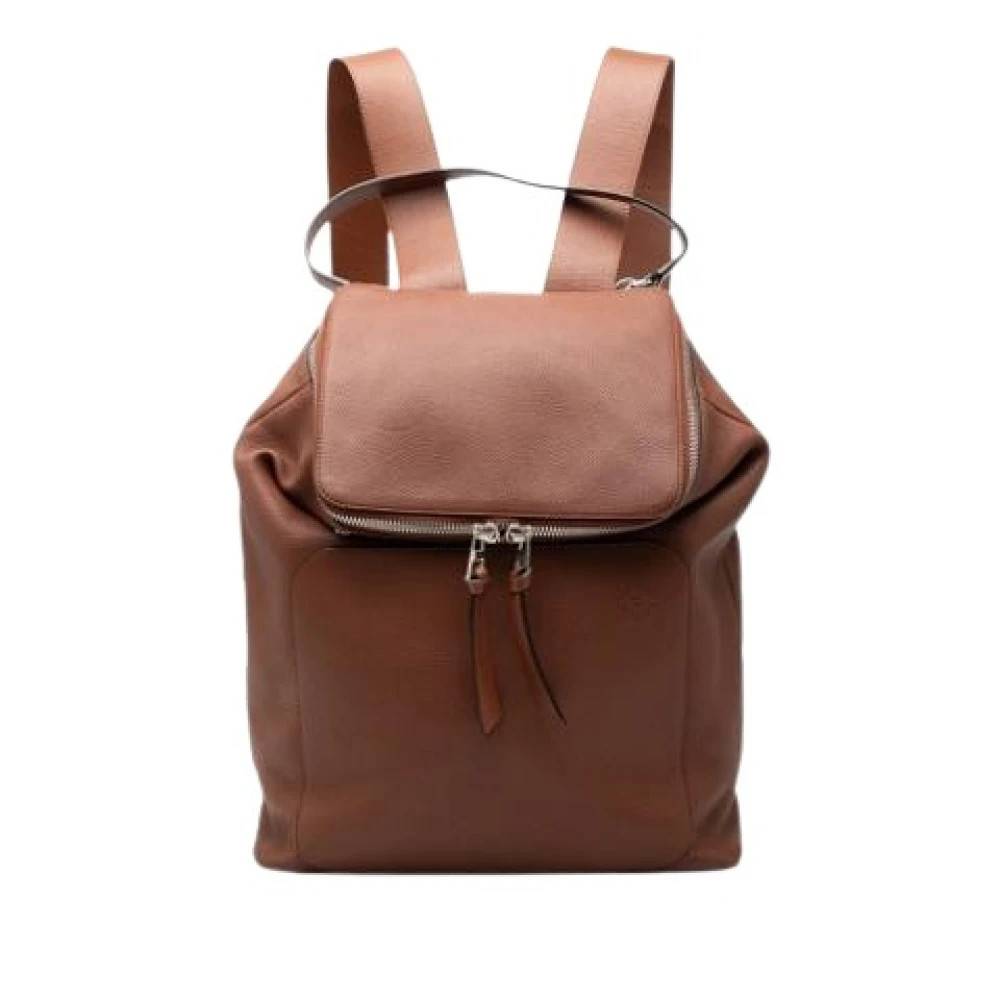 Loewe Pre-owned Pre-owned Backpack - Vintage - Dame - Brun - ONE SIZE - Uld