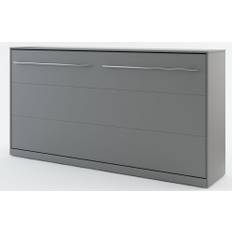 Sängskåp compact living Horisontellt (90x200 cm fällbar säng) - Grå