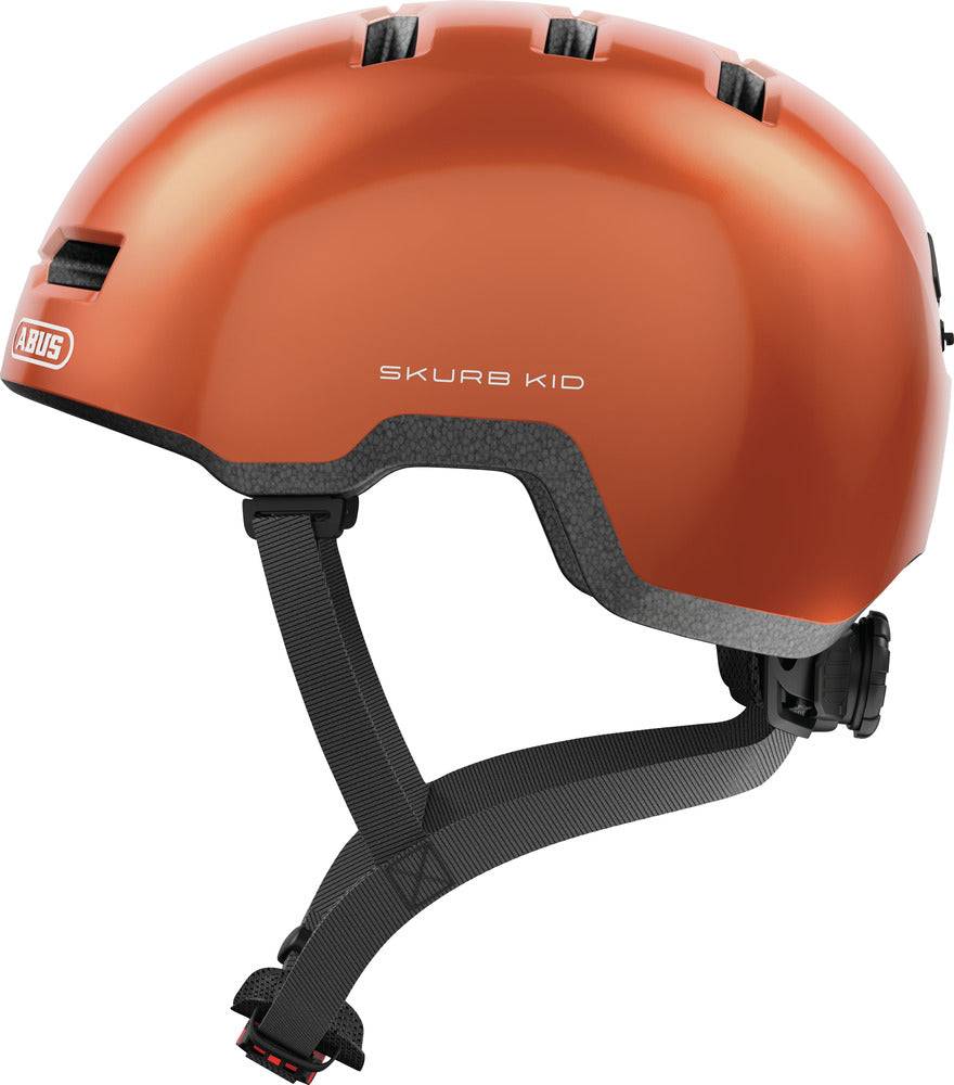 Abus Skurb Kid Cykelhjelm - S 48-54cm / Goldfish Orange