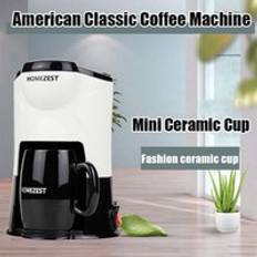 220v 300w 150ml automatisk elektrisk mini amerikansk kaffemaskin bärbar hem kaffebryggare en kopp espresso te kaffekanna