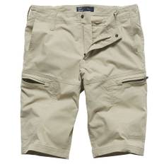 Shorts med benfickor herr (36 beige)