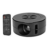 Sorandy Mini LED Projektor - 1920x1080P TFT LCD Bärbar | 4Ω 2W Högtalare | Plug and Play för Telefoner och Tabletter | Pocket Pico Hemteater
