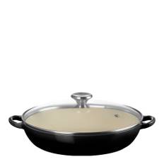 Le Creuset - Buffétgryta med glaslock 30 cm 3,5 L Black