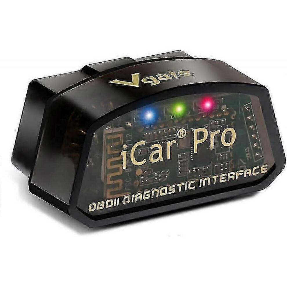 Vgate Icar Pro Bluetooth 4.0 (ble) Obd2 Obdii Error Code Reader Car Check Engine Light with Elm327 Adapter