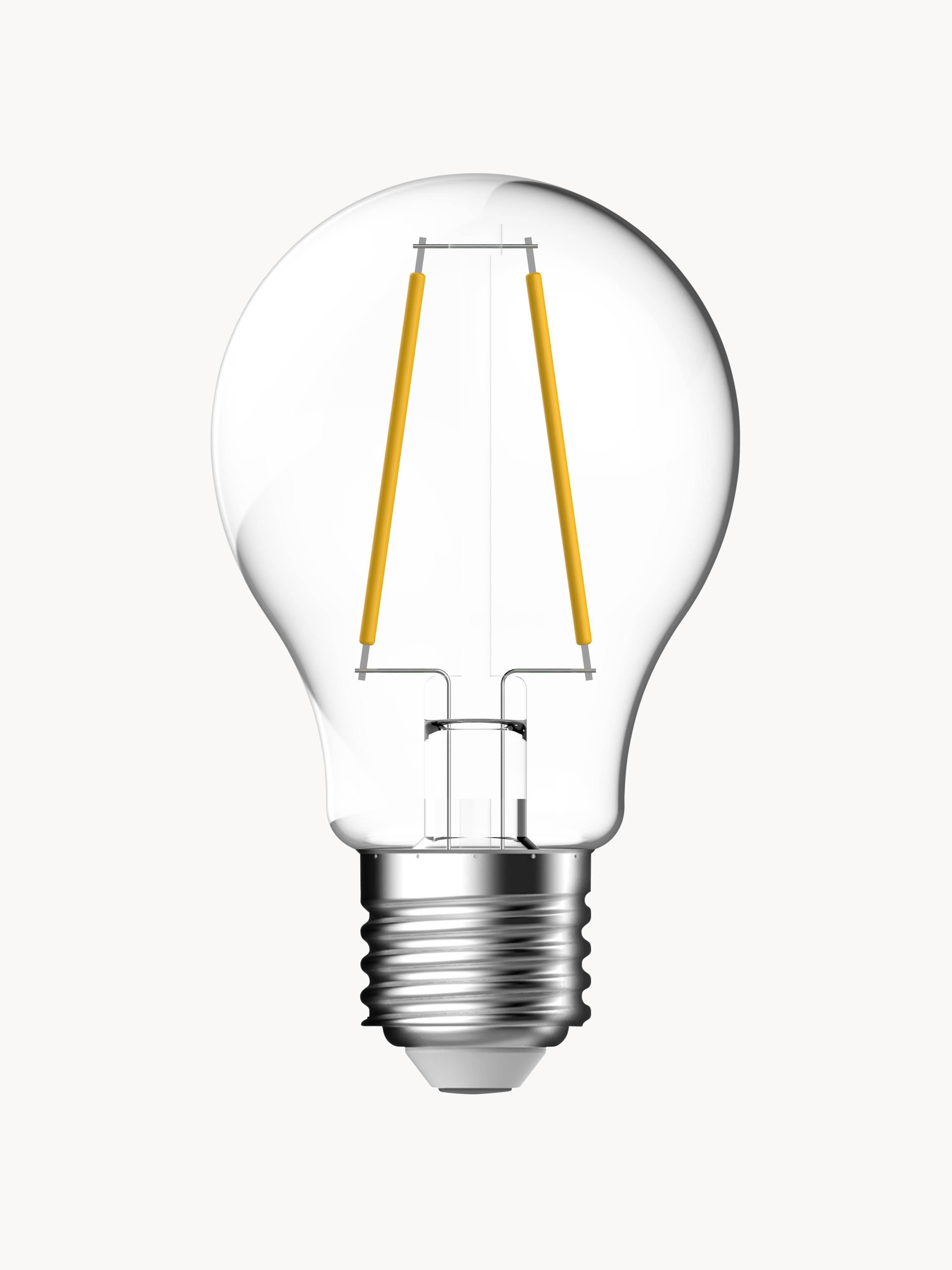 E27 pære, varm hvid, 4,6 watt, sæt af 6