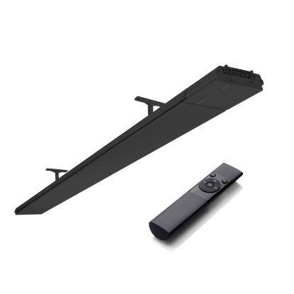 HEATSTRIP Design el terrassevarmer med fjernbetjening, sort, 3200W - 171 cm