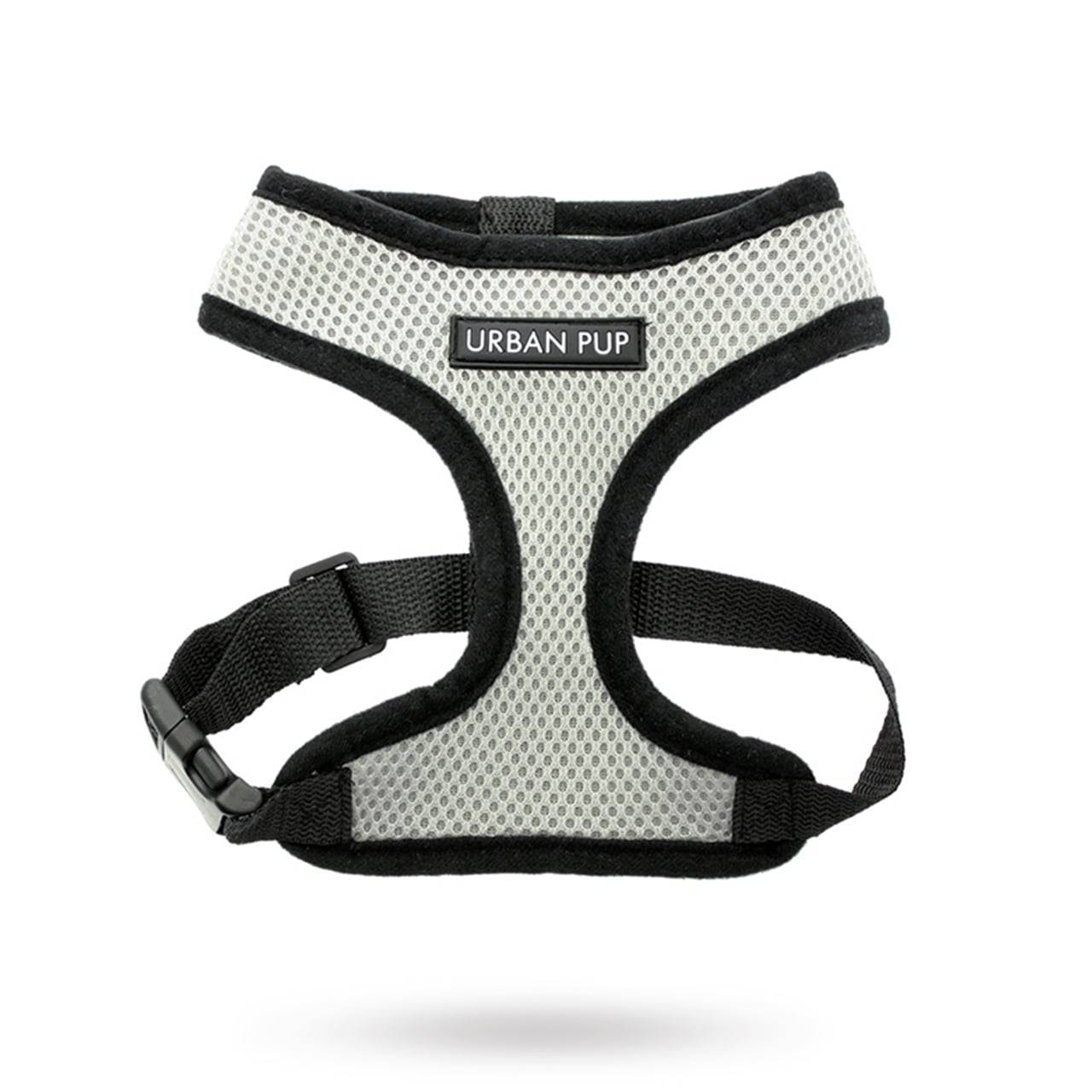 Steel Grey Soft Mesh Hundsele - grey (xxs)