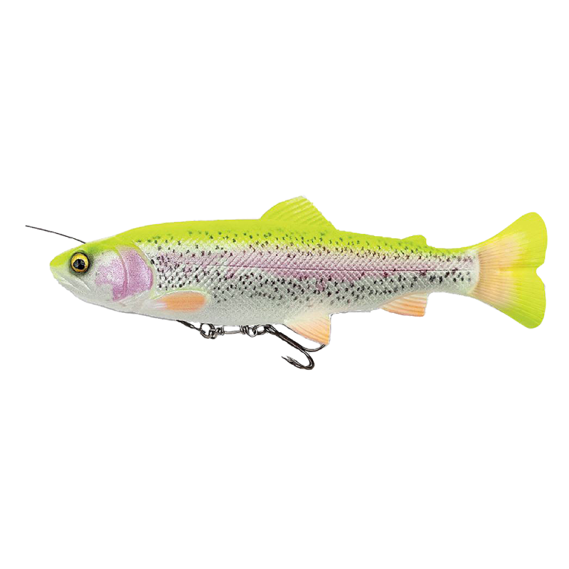 Savage Gear 4D Line Thru Pulse Tail Trout - 16cm 51G - Lemon Trout
