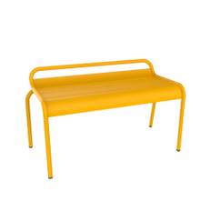 Fermob - Luxembourg Compact Bench - Honey - Trädgårdsbänkar - Frédéric Sofia - Gul