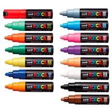 Posca PC-7M 4.5 - 5.5 MM Fuldt Sortiment (1x15)