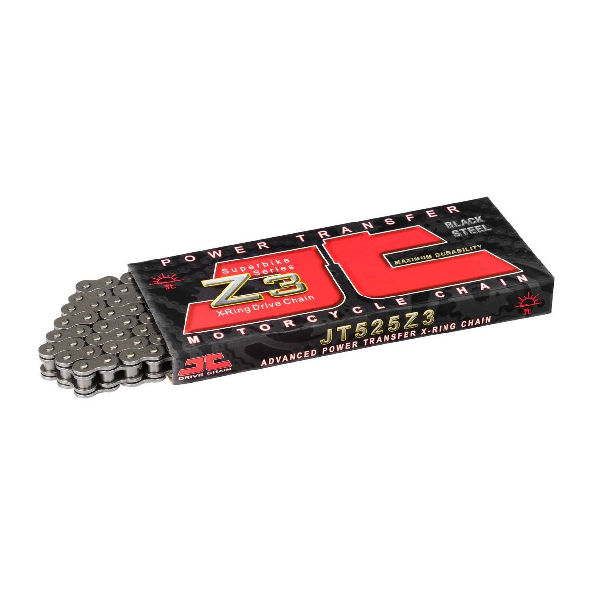 JTSPROCKETS JTC525Z3122RL Kedja - svart