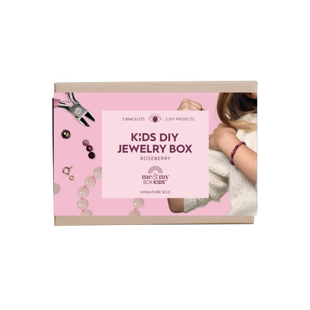 Me & My Box Roseberry diy Smykkebox, Lav Armbånd - Kit Från Magasin - Pink (NO_SIZE)