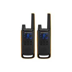 Motorola T82 Extreme Walkie Talkie - 10 km räckvidd - Svart/Gul