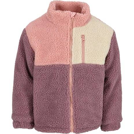 VRS børne fleece jakke str. 122/128 - lilla