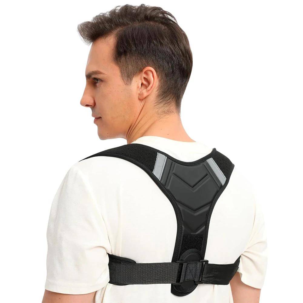 Posture Corrector For Women Men Shoulder Brace Back Support Pain Relief Neck Lower Posture Corrector Comfortable Adjustable S