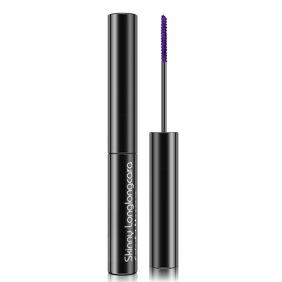 Naturlig rishullvoksberiget mascara til sunde vipper, parabenfri, parfumefri, volumen- og krølformel med udtværingsfri, langvarig holdbarhed,
