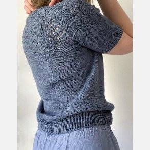 Peacock Tee - strikkeopskrift fra le knit / Lene Holme Samsøe